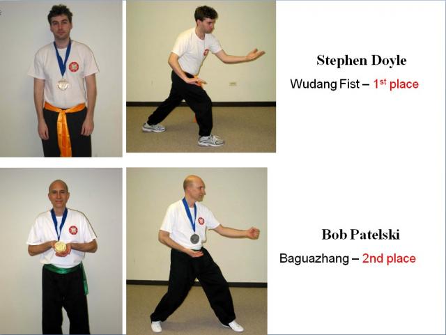 Stephen Doyle (Wudang fist) & Bob Patelski (Baguazhang)